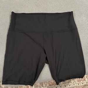 Lululemon Women's Black Biker Shorts